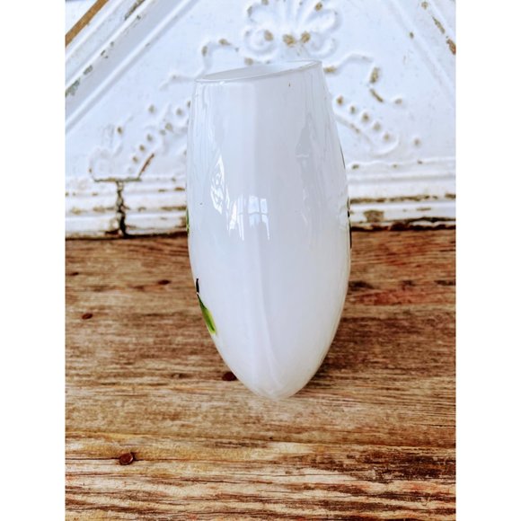 Vintage Fused Glass Modernist Vase with Bonsai Tree - Picture 7 of 9